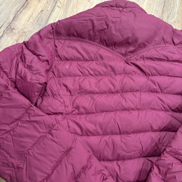 Outback Trading Co Women’s Sz M Snow Canyon Down Feather Jacket Nylon Purple - Picture 11 of 12